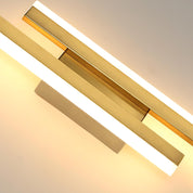 Gold LED Wall Light, 40CM Modern Warm White Sconce
