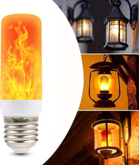 Flame Bulb 2 Pack LED E27 Flickering Effect