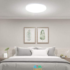 13W White Ceiling Light - 6000K Daylight, LED Ceiling Light for Living Room/Dining Room/Bedroom/Hallway