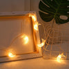 Moon Fairy Lights, 6M 40 LEDs USB String Lights for Indoor & Outdoor Décor