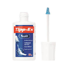 Correction Fluid Bottle – 20ml White Quick-Dry Liquid for School & Office Use