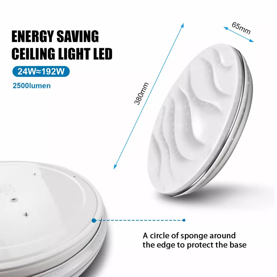 Modern LED Ceiling Light Round Panel – Energy-Efficient Indoor Downlight for Bathroom, Kitchen & Bedroom