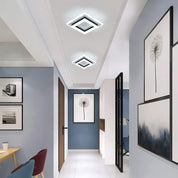 24W LED Ceiling Light, Cold White, Modern Flush Mount