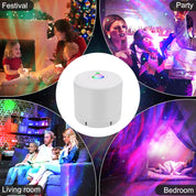 LED Galaxy Projector with Remote, Timer & Aurora Lights