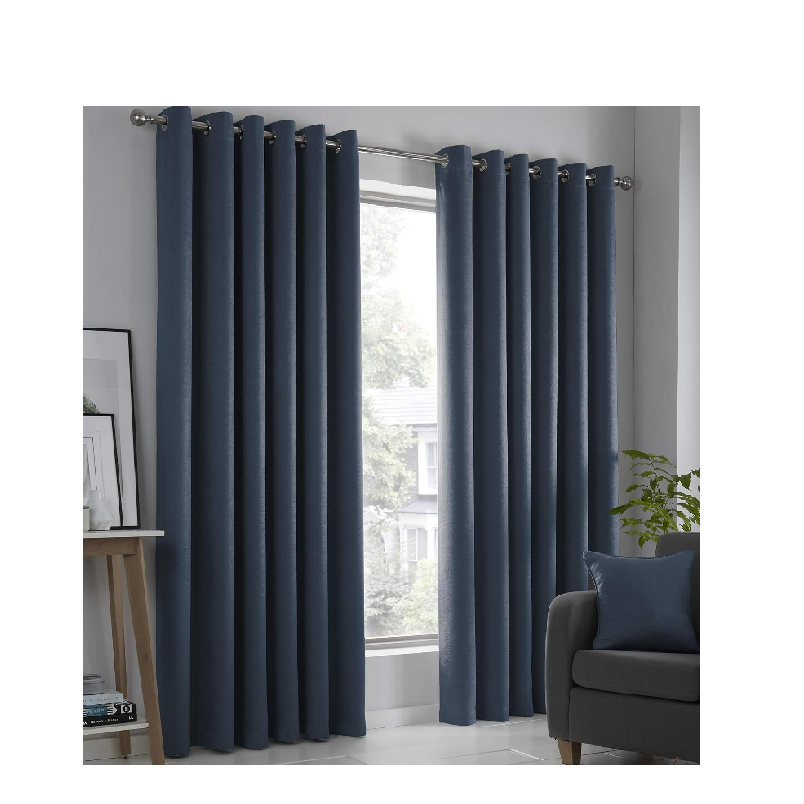 Natural LineCurtains 66x90 Inch – Thermal Insulated Drapes, 2 Panelsn Eyelet