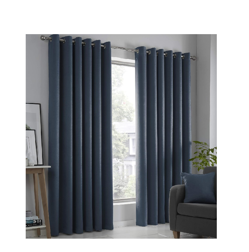 Natural LineCurtains 66x90 Inch – Thermal Insulated Drapes, 2 Panelsn Eyelet