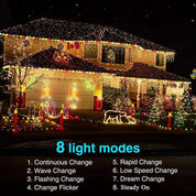 Solar Fairy Lights Outdoor – 72ft / 22M 200 LED Warm White