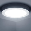 15W LED Ceiling Light - Round Cool White Flush Mount for Home and Office