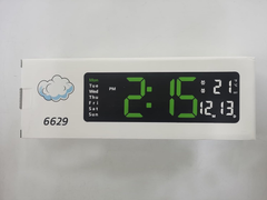 13-Inch LED Digital Wall Clock, Large Display, Adjustable Brightness, Remote