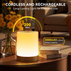 Rechargeable RGB Touch Night Light for Bedroom