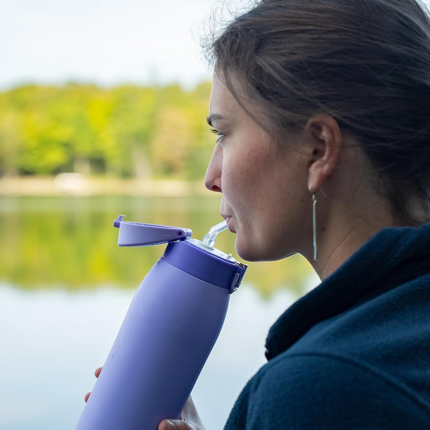 Insulated Stainless Steel Water Bottle – 2 Lids Travel Flask 350ml–950ml