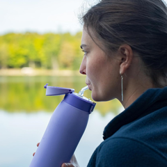 Insulated Stainless Steel Water Bottle – 2 Lids Travel Flask 350ml–950ml