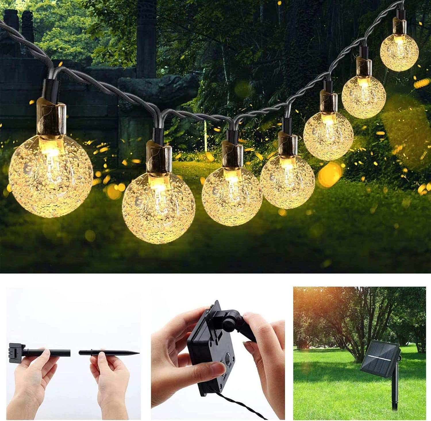 Solar Garden Fairy Lights
