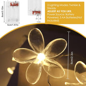 3M Cherry Blossom Fairy Lights – 20 Warm LEDs