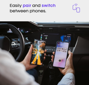 TWO Wireless Android Auto Adapter – Convert Wired Android Auto to Wireless Easily