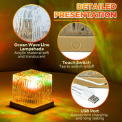 Luminorthe Cube Lamp – USB Aurora Light Projector
