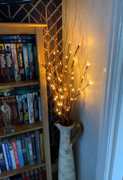 3PK White Birch Twig Lights with 60 LEDs – 76cm
