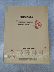 Memory Foam Mattress Topper Single Bed – 3cm Gel Cooling Pad with Deep Pocket Cover