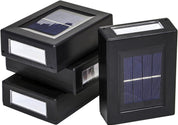 4 Pack Solar Wall Lights