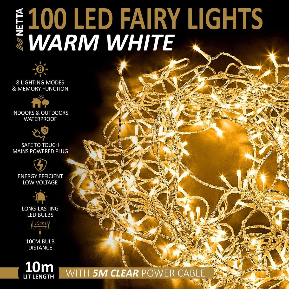 200 LED Christmas Tree Lights