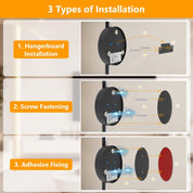 2 Pack Rechargeable Wall Sconce Lights with Remote, Dimmable
