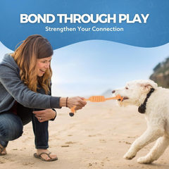 Dog Chew Toys 10-Pack, Rope & Squeaky Teething Toys for Small & Medium Dogs