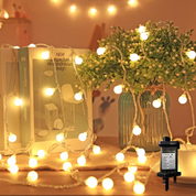 Christmas Tree globe fairy lights