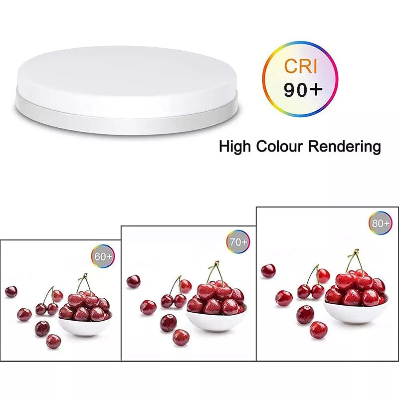 36W LED Round Ceiling Light – Warm & Cool White