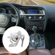 2 Pack Bling Car Air Vent Clip Diffusers – Crystal Rhinestone Fresheners for Women