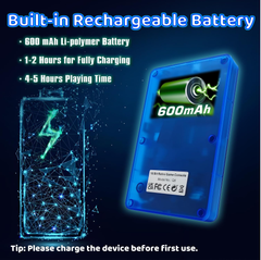 Retro Handheld Game Console with 100 Classic 16-Bit Games, 2.8