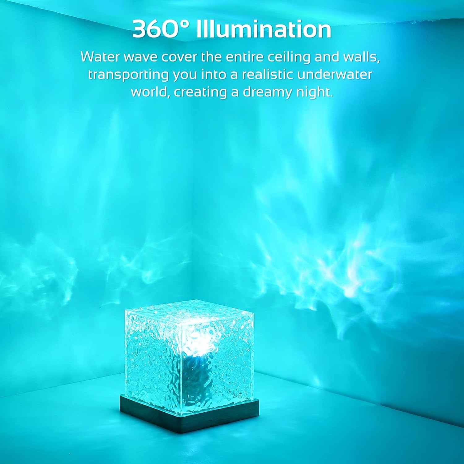 Galaxy Projector Light with 16 Colors & Star Effects
