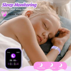 Smart Watch for Girls IP68 Waterproof Kids Fitness Tracker with DIY Face 1.5