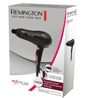 Fast Dry 1900W Ionic Hair Dryer – Lightweight Ceramic Blow Dryer, Black/Pink D2000