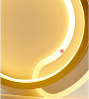 Clerance Sale - Ceiling Lighting Modern Round Aluminum Ceiling Light 3-Color Dimming Led Small Ceiling Lamp Close To Ceiling Light Fixtures