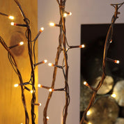 Rustic Willow Twig Branch Lights with 50 LEDs
