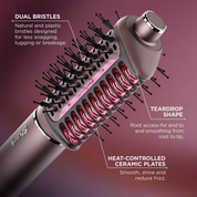 Cosmic Blush 5-in-1 Multi-Styler & Hair Straightener – Wet-to-Dry Hot Air Styler