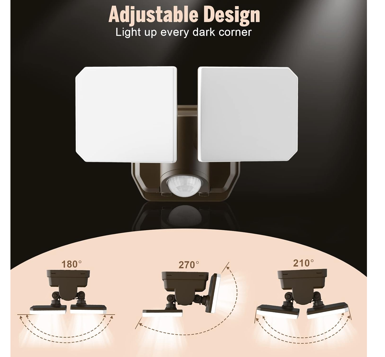 48W Ultra-Slim Motion Sensor LED Ligh
