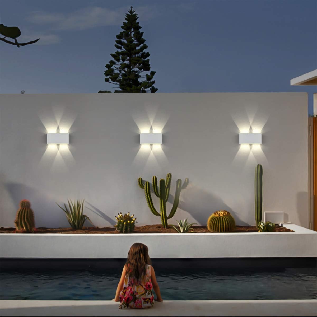 20W Adjustable LED Wall Light for Indoor Outdoor