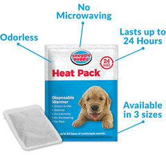 Puppy Heartbeat Stuffed Toy for Dogs, Calming Aid & Anxiety Relief (Brown)