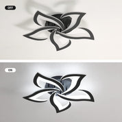 Modern Petal LED Ceiling Light – 60W Cool White Flush Mount Fixture