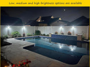 4 Pack Solar Motion Lights – 2000LM Outdoor Security