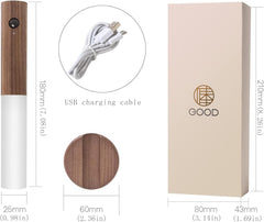 Rechargeable Motion Sensor Night Light with Magnetic Base, 2 Pack