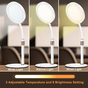 SAD Light Therapy Lamp – 10,000 Lux UV-Free Light for Mood & Energy Boost