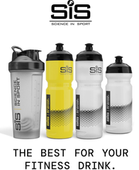 800ml Clear Sports Water Bottle – Transparent Plastic Bottle with Black Logo for Gym & Travel