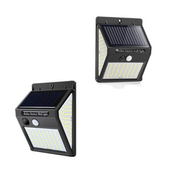 Solar Motion Sensor Spotlight - 25 Feet Range, Waterproof, Frost Resistant, Patio & Yard Outdoor Lighting - Sun Panels - Black(Pack of 1)