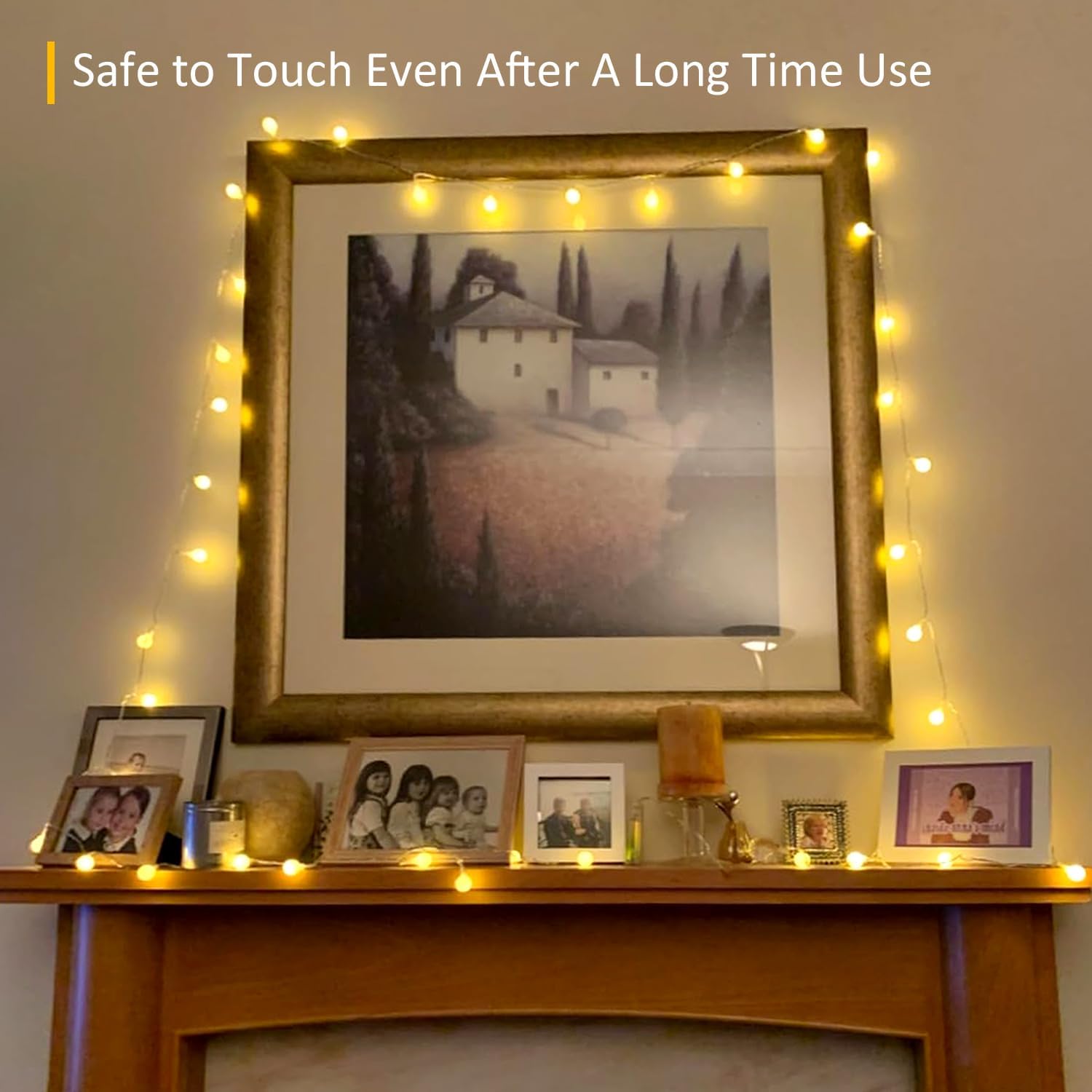 Battery Globe Fairy Lights – 5M 50 Warm LEDs