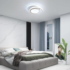 LED Ceiling Lights, 32W 2350LM Lighting Fixture, Dia 28cm Round Modern Design Ceiling Lighting, Cold White 6500K