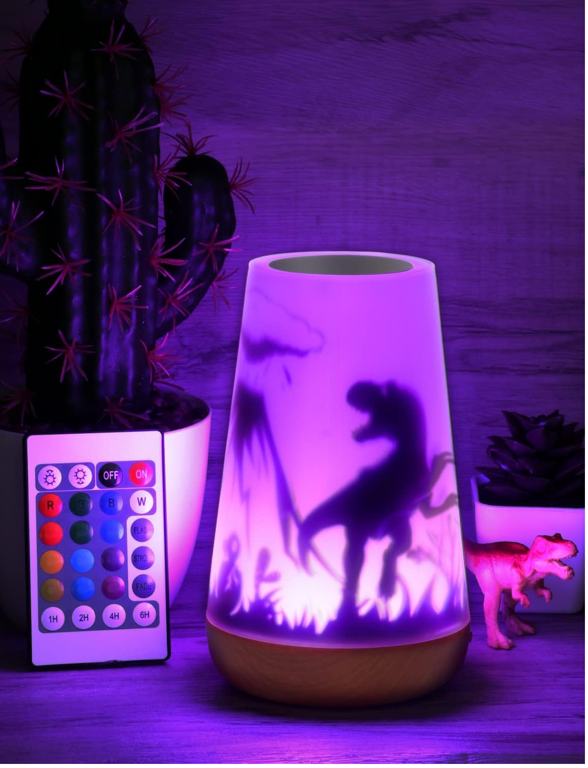 Mostof 16-Color Rechargeable Fairy Night Light with Timer – Touch & Remote Controlled LED Lamp for Home, Bedroom, and Kids