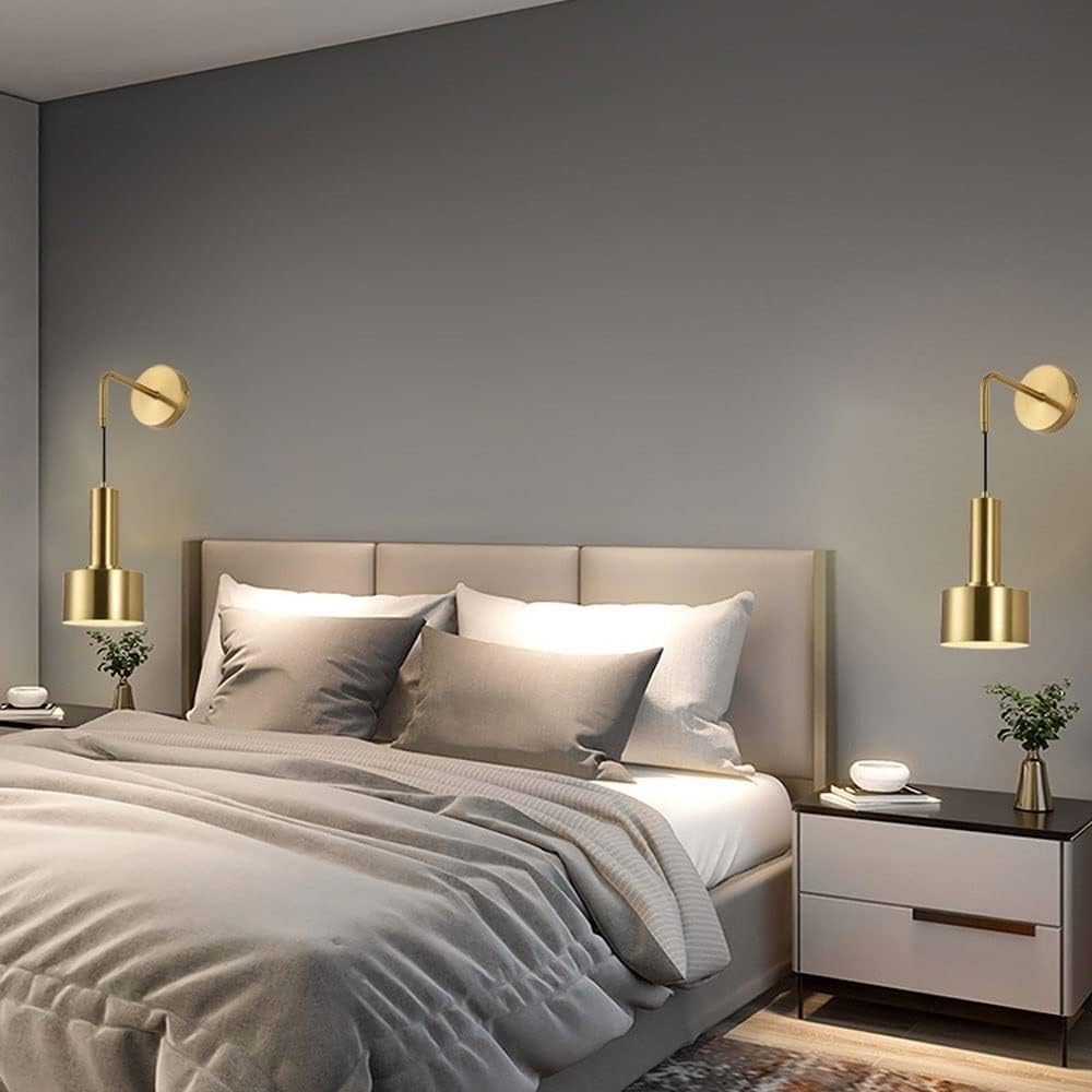 Set of 2 Wall Sconces with Remote