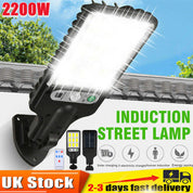 2 Pack Solar Lights Outdoor, PIR Motion Sensor Security Lights, IP65 Waterproof Garden Wall Lights
